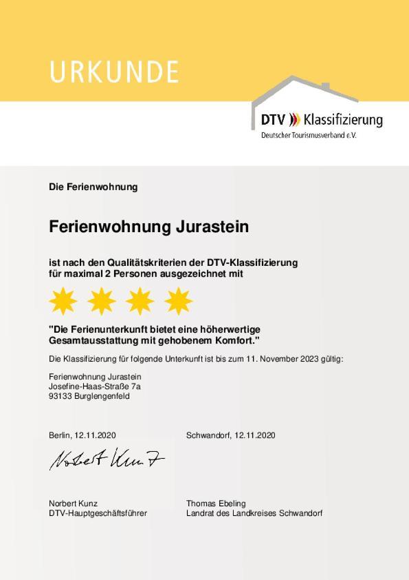 Ferienwohnung Jurastein ブルクレンゲンフェルト エクステリア 写真
